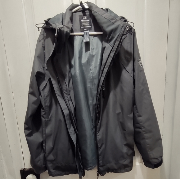 Women XL heavy 3 in 1 winter coat - Picture 3 of 11